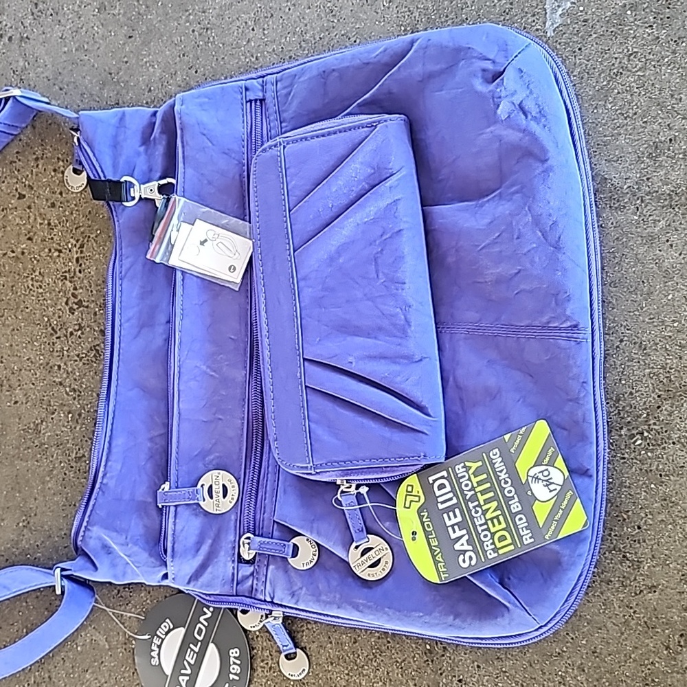 Travelon Purple bag - Picture 11 of 16